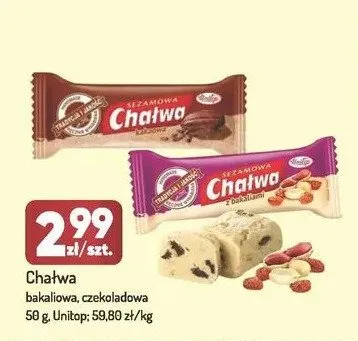 Chałwa czekoladowa Unitop promocja w Avita
