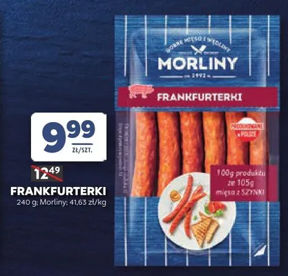 Frankfurterki Morliny promocja w Stokrotka