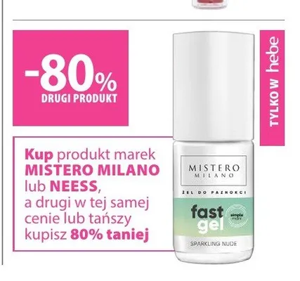 Produkt marek Mistero Milano lub Neess promocja w Hebe