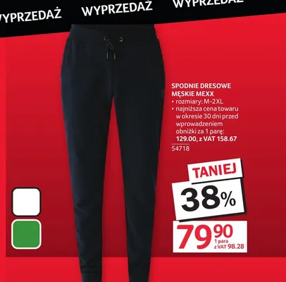 Spodnie dresowe męskie Mexx promocja w Selgros