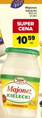 Majonez kielecki promocja w Carrefour