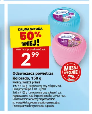 Odświeżacz powietrza Kolorado Świeże pranie promocja w Twój Market