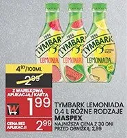Tymbark lemoniada 0,4l różne rodzaje Maspex promocja w Wafelek