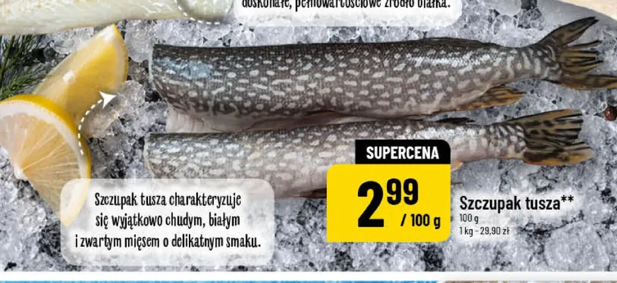 Szczupak tusza promocja w POLOmarket