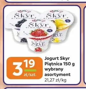 Jogurt Skyr Piątnica promocja w Gama