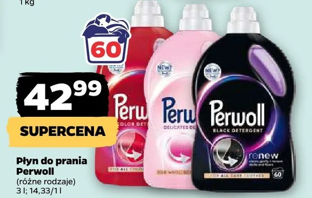 Płyn do prania Perwoll promocja w Netto