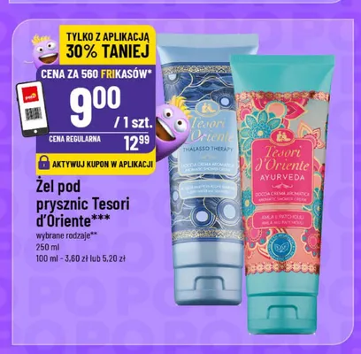 Żel pod prysznic Tesori d'Oriente Ayurveda promocja w POLOmarket