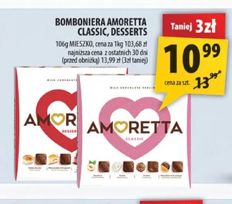 Bomboniera Amoretta Classic Mieszko promocja w Arhelan