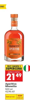 Aperitivo promocja w Biedronka