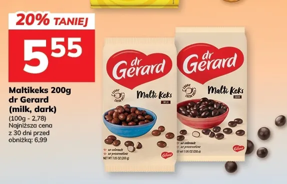 Maltikeks dark dr Gerard promocja w Hitpol