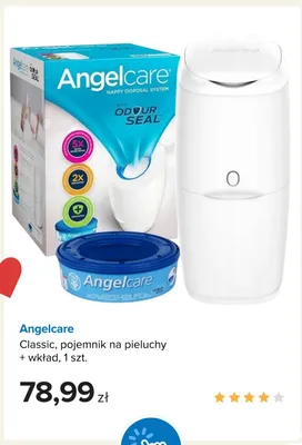 Pojemnik na pieluchy Angelcare Classic + wkład promocja w Smyk
