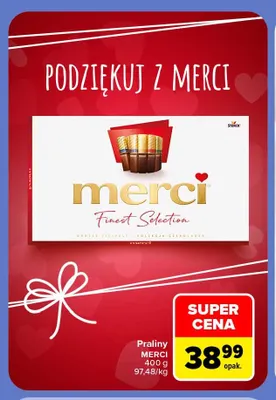 Praliny Merci promocja w Carrefour Market