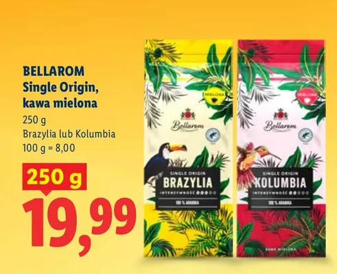 Kawa Single Origin Brazylia promocja w Lidl