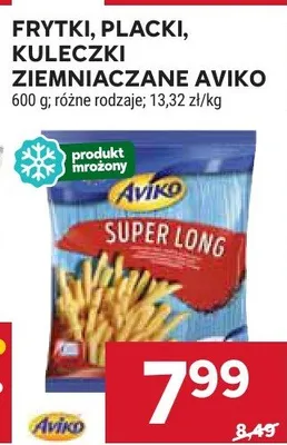 Frytki, placki, kuleczki ziemniaczane Aviko promocja w Stokrotka