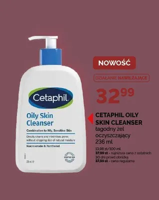 Żel oczyszczający do twarzy Cetaphil Oily Skin Cleanser promocja w Ziko Dermo