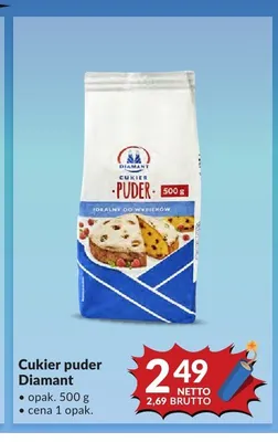 Cukier puder Diamant promocja w Makro
