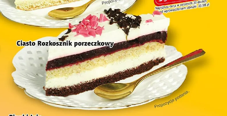 Ciasto Rozkosznik porzeczkowy Banasiak promocja w Prim Market