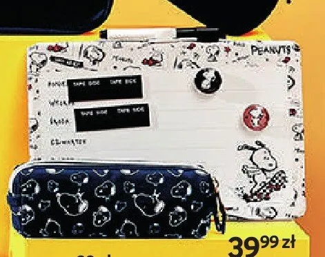 Tablica magnetyczna Peanuts promocja w Empik
