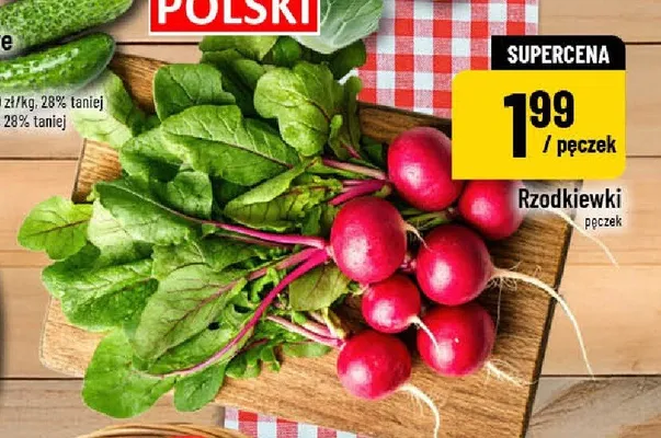 Rzodkiewki promocja w POLOmarket