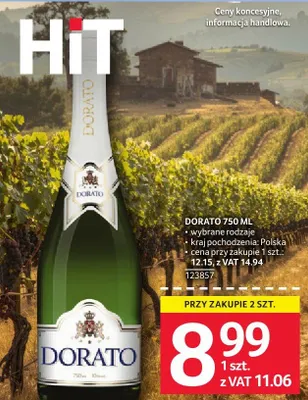 Wino Dorato 750 ml promocja w Selgros