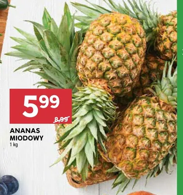 Ananas miodowy promocja w Stokrotka
