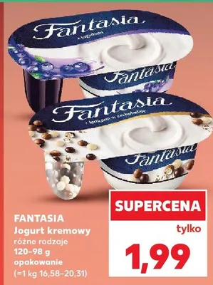 Jogurt kremowy różne rodzaje promocja w Kaufland