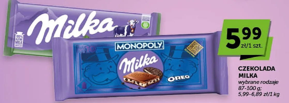 Czekolada Milka promocja w Euro Sklep