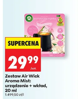Zestaw Aroma Mist: urządzenie + wkład promocja w Biedronka