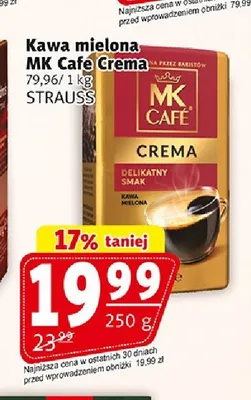 Kawa mielona MK Café Crema promocja w Prim Market