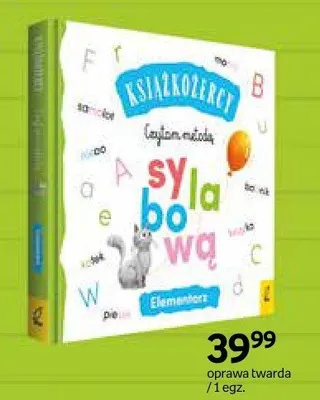 Książka Książkożercy Elementarz Czytam metodą sylabową promocja w Empik