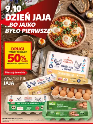 Jajka kurze Świeże z chowu na wolnym wybiegu Stąd Takie Dobre! promocja w Kaufland