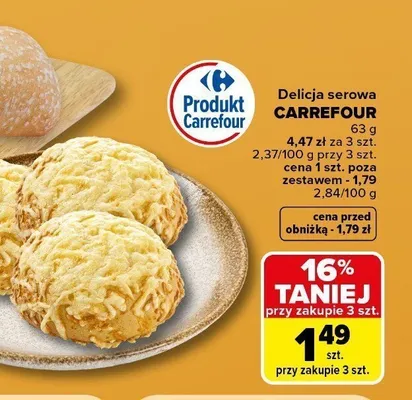Delicja serowa Carrefour promocja w Carrefour Market