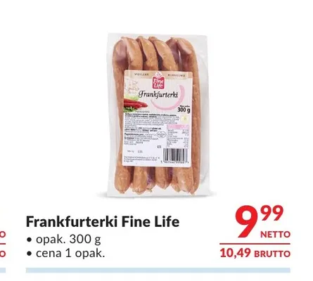 Frankfurterki Fine Life promocja w Makro