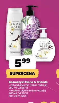 Żel pod prysznic Fiona & Friends promocja w Netto