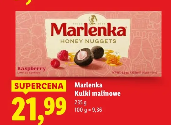 Kulki malinowe promocja w Lidl