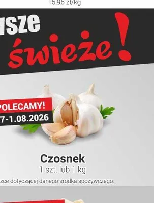Czosnek promocja w Delikatesy Sezam