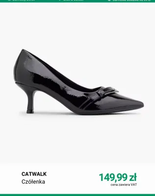Czółenka Catwalk promocja w Deichmann
