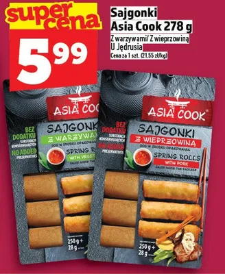 Sajgonki Asia Cook promocja w TOPAZ