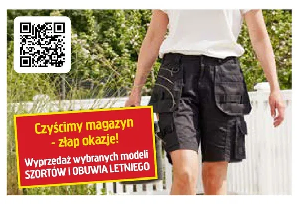 Wyprzedaż wybranych modeli szortów i obuwia letniego promocja w Jula
