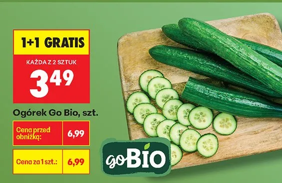 Ogórek promocja w Biedronka