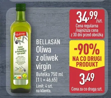 Oliwa z oliwek promocja w Aldi