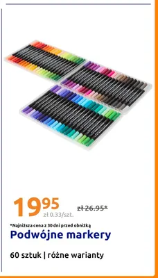Podwójne markery promocja w Action