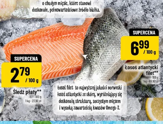 Łosoś atlantycki filet promocja w POLOmarket