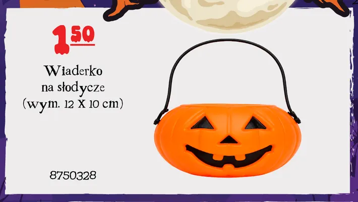 Wiaderko na słodycze 12x10 cm promocja w MR. DIY