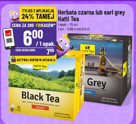 Herbata earl grey promocja w POLOmarket