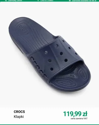 Klapki Crocs promocja w Deichmann