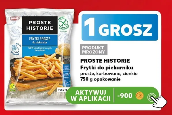 Frytki do piekarnika karbowane Proste Historie promocja w Kaufland