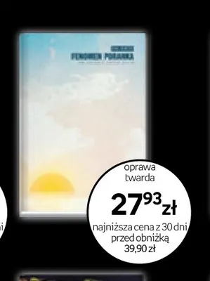 Książka Fenomen poranka oprawa twarda Galaktyka promocja w Empik