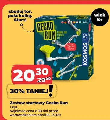 Zestaw startowy Gecko Run promocja w Netto