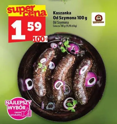 Kaszanka Od Szymona promocja w TOPAZ